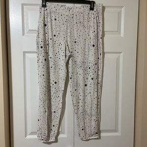 Soma Black and White Star Lounge Pants